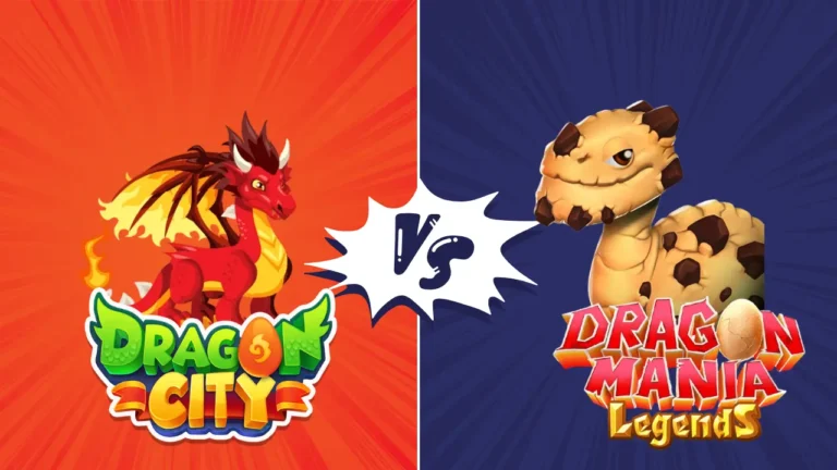 Dragon City Vs Dragon Mania Legends