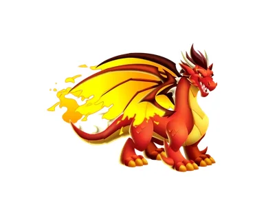 Golden Flame Dragon